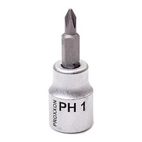 3/8" отверточная бита крестовая РН No 1 Proxxon (23594)